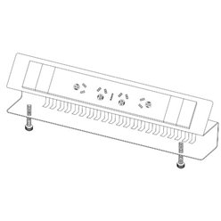 Pegasus Desk Top Power and Data Rail