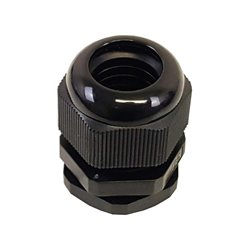25mm Nylon Cable Glands (Black)