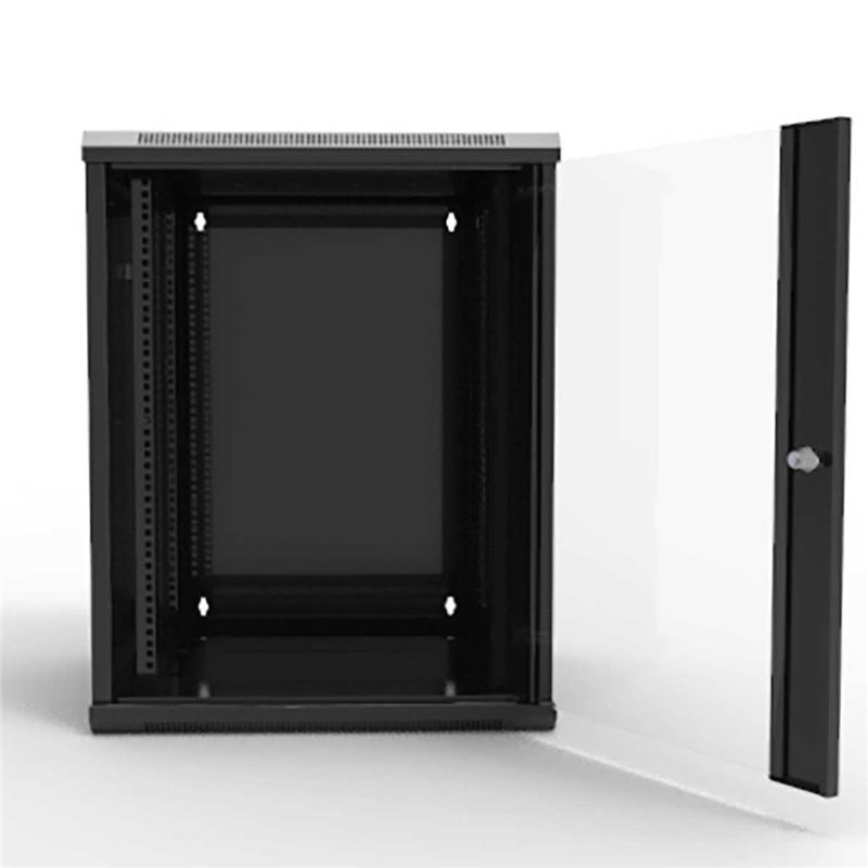 12RU Swing Frame Wall Mounted Data Cabinet — 600x550mm