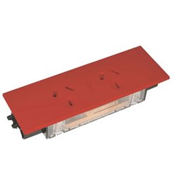 Double GPO Quick Fit Auto Switched Outlet  (Red)