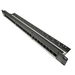 1RU 24 Port Unloaded Patch Panel