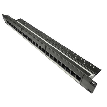 1RU 24 Port Unloaded Patch Panel