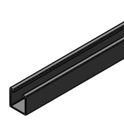 STRUT 41x41 Pre Galvanized  (Non Slotted) 3m