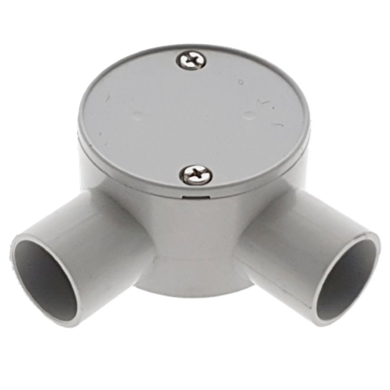 Two Way Right Angled Shallow Junction Box