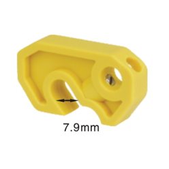 Single Pole Miniature Circuit Breaker Lockout
