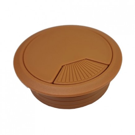 DESK GROMMET 60mm - LIGHT BROWN