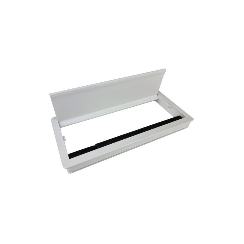 DESK CABLE ENTRY 140 x 300 WHITE