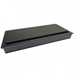 DESK CABLE ENTRY 140 x 300 BLACK