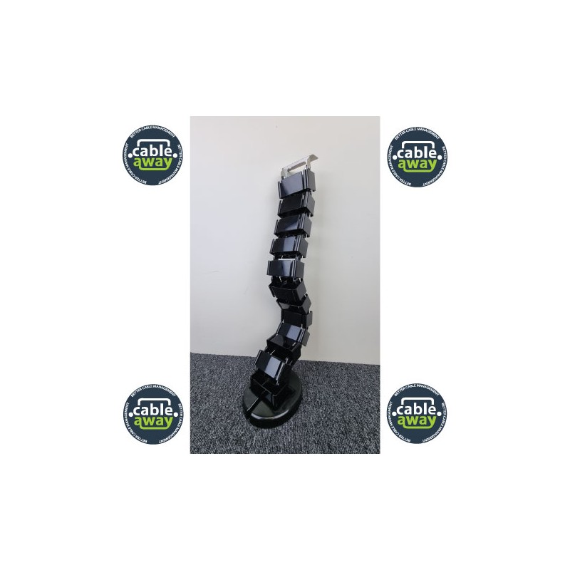 UMBILICAL FLEXIBLE SPINE 1300x75mm (BLACK)