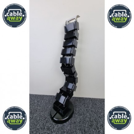 UMBILICAL FLEXIBLE SPINE 1300x75mm (BLACK)