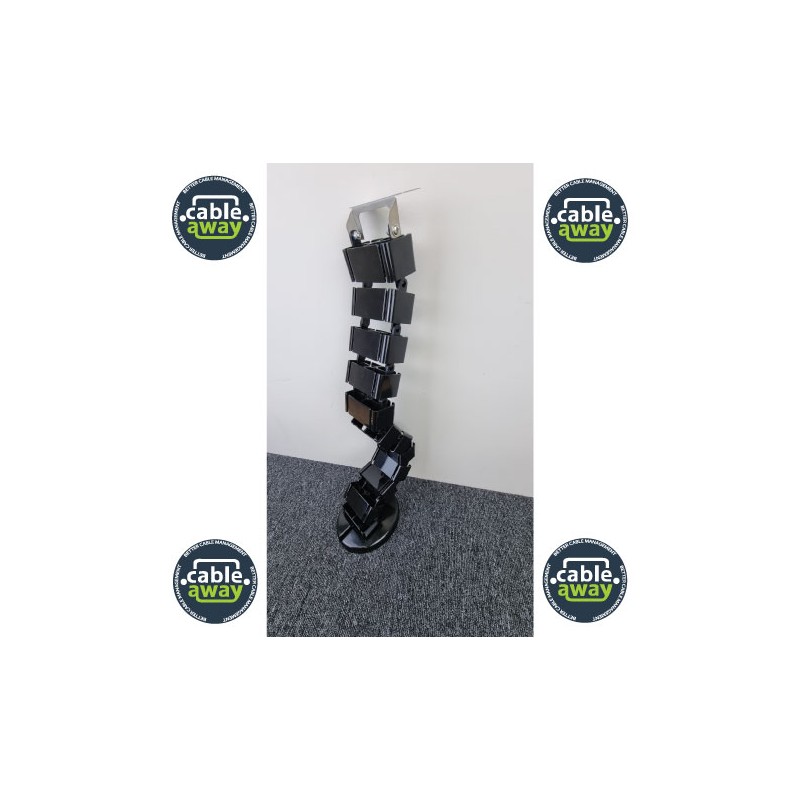 UMBILICAL FLEXIBLE SPINE 1300x75mm (BLACK)