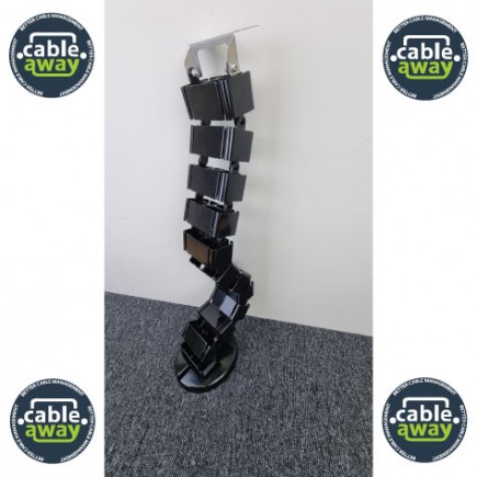 UMBILICAL FLEXIBLE SPINE 1300x75mm (BLACK)