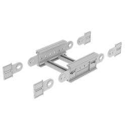 Unex Adjustable vertical bend 135x400 in U23X