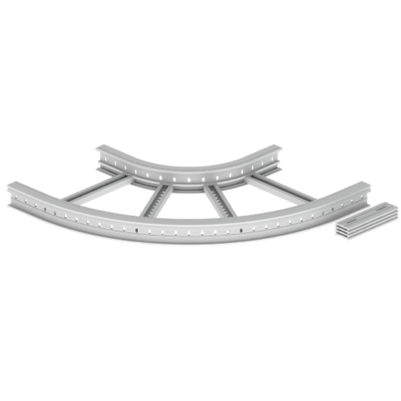 Unex Flat corner 90Â° 85x500 R300 in U23X