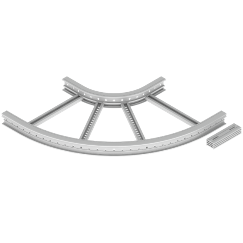 Unex Flat corner 90Â° 85x600 R300 in U23X