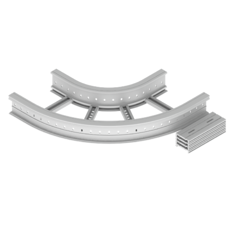 Unex Flat corner 90Â° 135x400 R300 in U23X