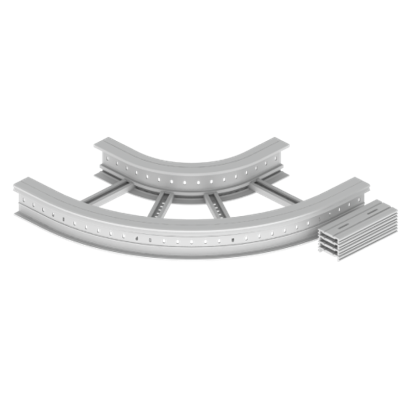 Unex Flat corner 90Â° 135x500 R300 in U23X
