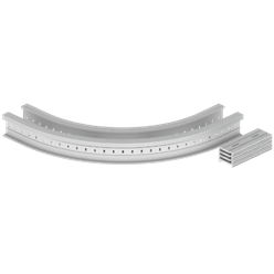 Unex Flat corner 90Â° 135x200 R600 in U23X