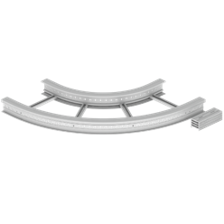 Unex Flat corner 90Â° 135x600 R600 in U23X