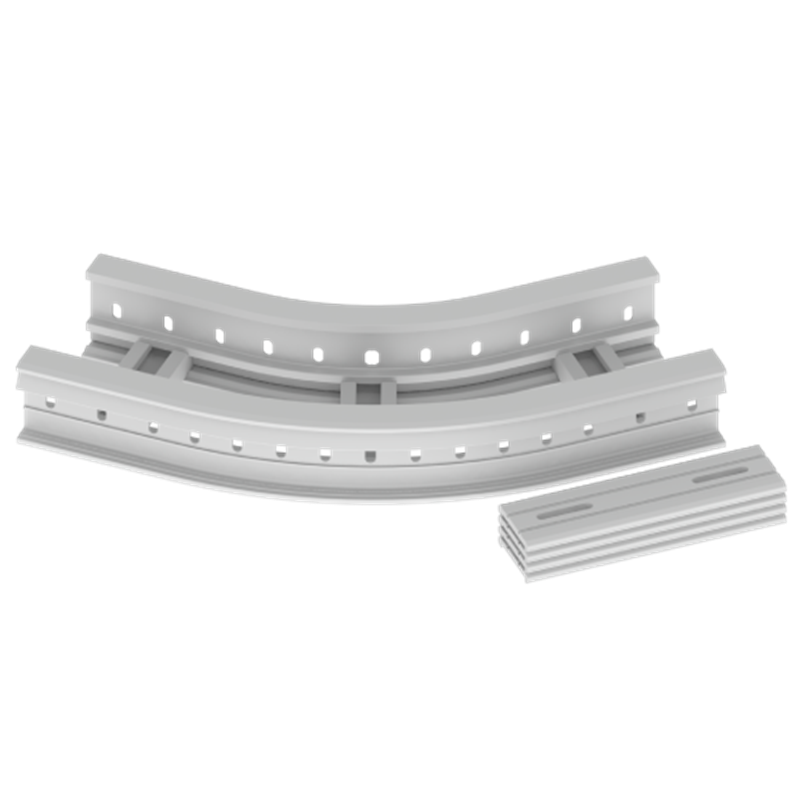 Unex Flat corner 45Â° 85x200 R300 in U23X