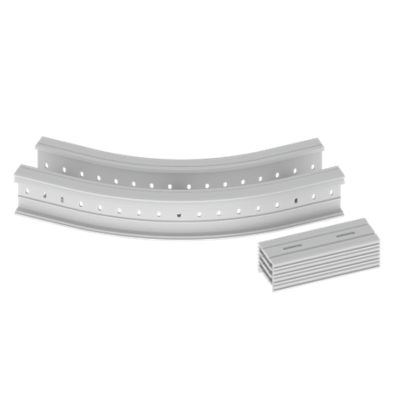 Unex Flat corner 45Â° 135x200 R600 in U23X