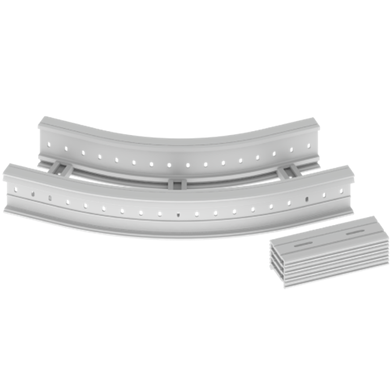 Unex Flat corner 45Â° 135x300 R600 in U23X