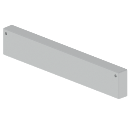 Unex end cover 60x400 in U23X