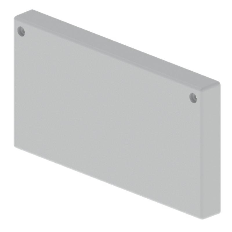 Unex end cover 100x200 in U23X