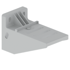 Unex insulating horizontal support 100mm in U23X