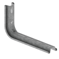 Unex L bracket in Sendzimir steel
