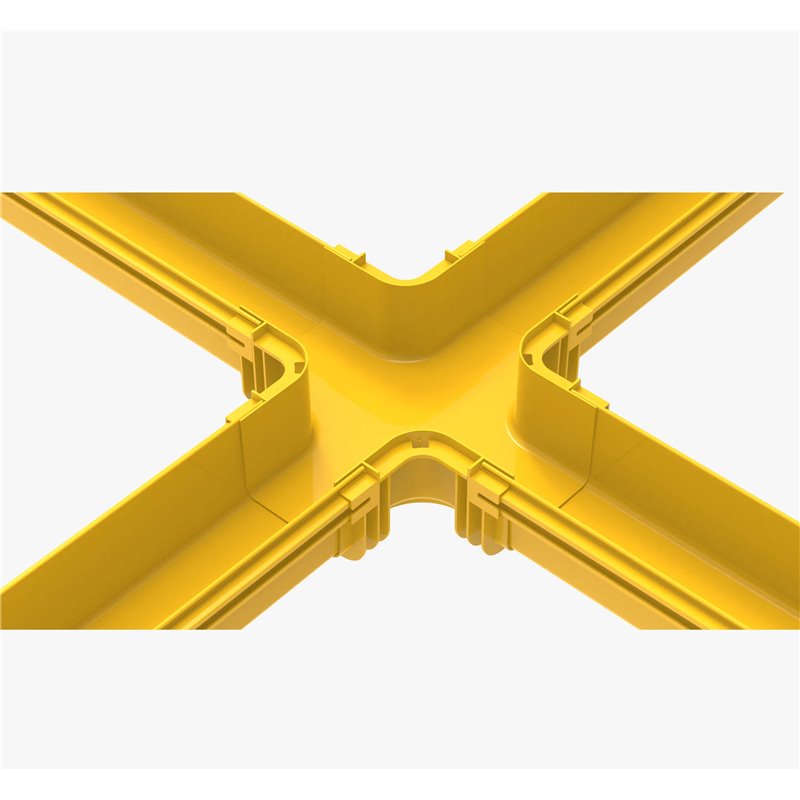 FIBRE CABLE TRAY HORIZONTAL CROSS 120w