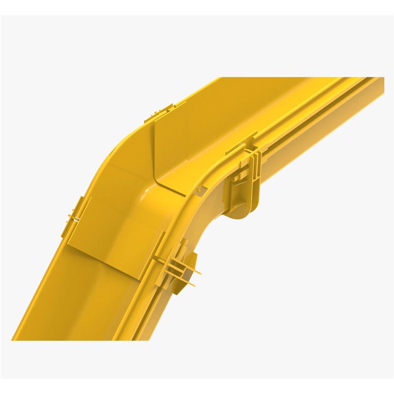 FIBRE CABLE TRAY 45deg VERTICAL EXTERNAL RISER 120w