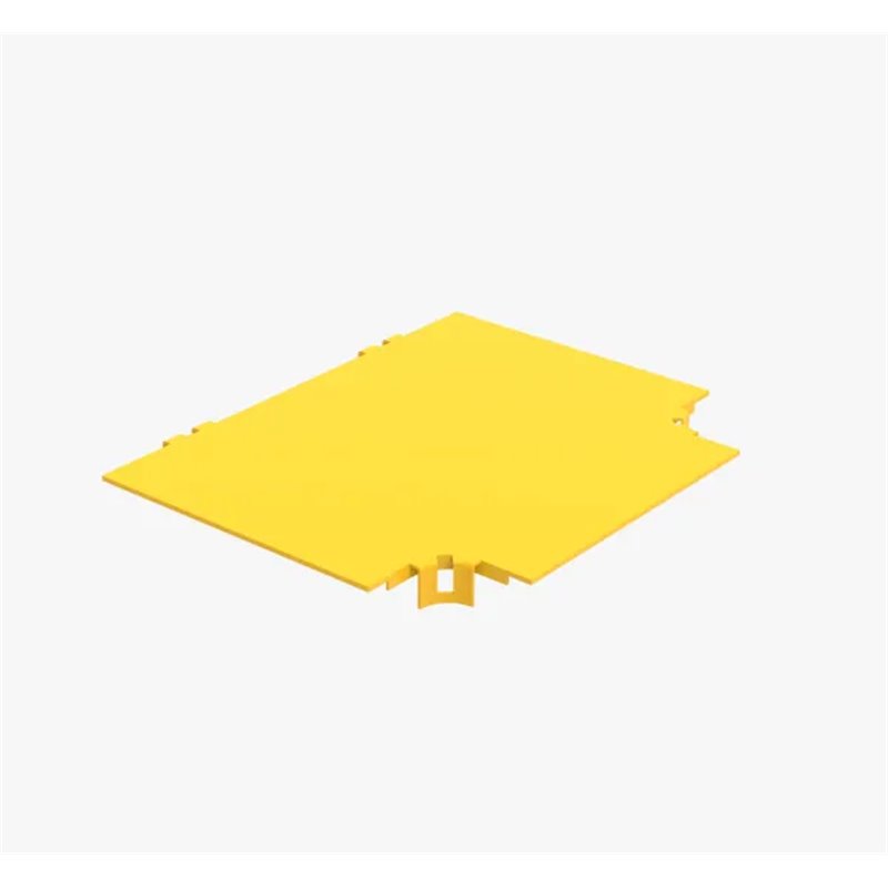 FIBRE CABLE TRAY HORIZONTAL CROSS COVER 90° 360w