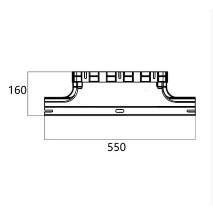 FIBRE TRAY UNIVERSALTEE 300w