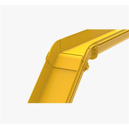 FIBRE CABLE TRAY 45deg VERTICAL EXTERNAL RISER 360w