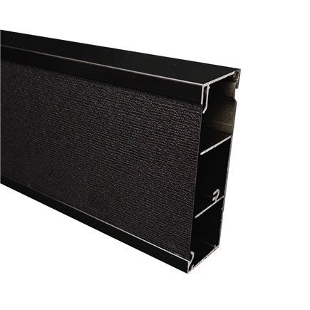 50 X 150mm DROP IN LID SECTION (Black) 