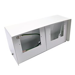 AFB20/2 Above Ground Floor Box Pearl White (Back to Back Blank)