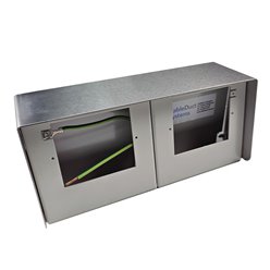 AFB20/2 Above Ground Floor Box Stainless Steel (Back To Back Blank)