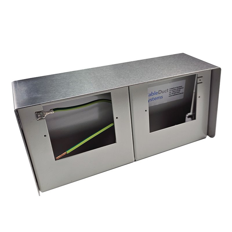 AFB20/2 Above Ground Floor Box Stainless Steel (Back To Back Blank)