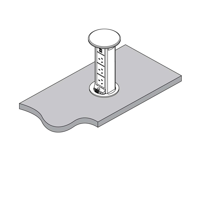 CDS3P2USB - CDS3P2U POP UP TOWER