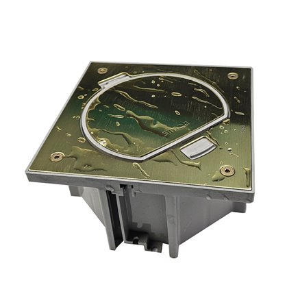 IP Rated Outlet Box Brassl 2 X Data OUTLET