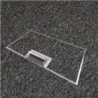 Floor Outlet Box 2 Standard Outlet Provisions Stainless Steel 19mm Ressessed Lid 245 Series