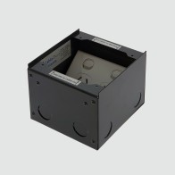 Floor Outlet Box - Antique Brass lid section