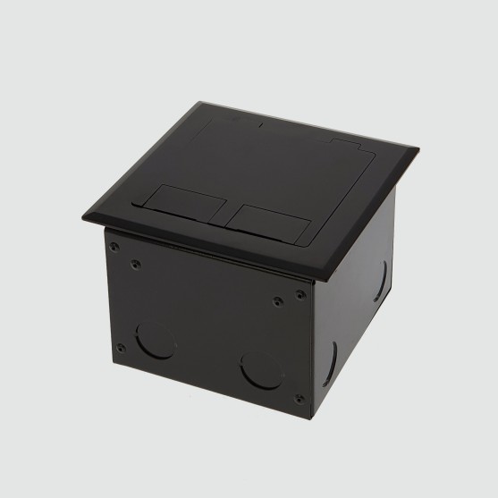 FB145 SERIES - floor box - antique brass