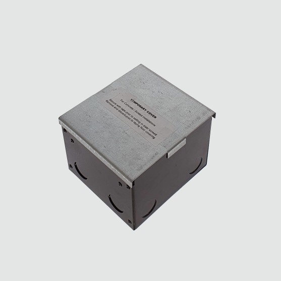 Floor Box Square Edge Lid section—Antique Brass