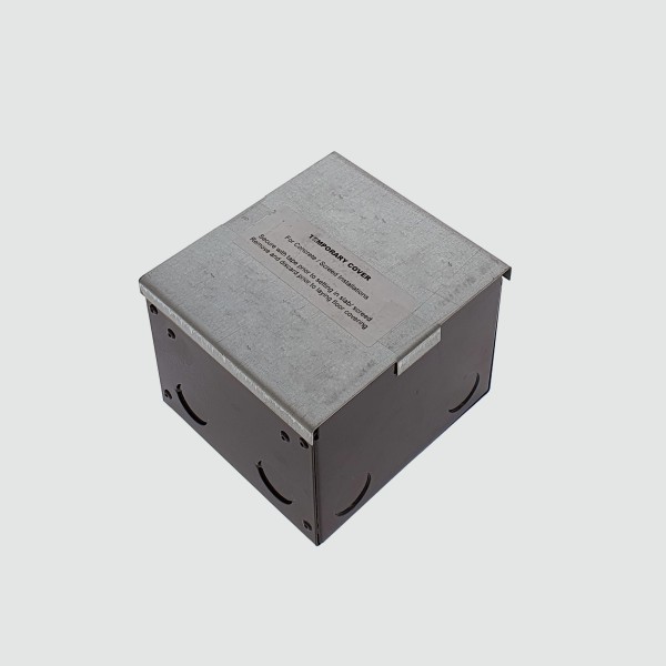 Floor Box Square Edge Lid section—Antique Brass