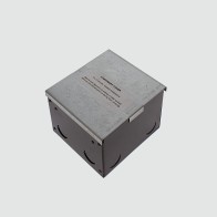 Floor Box Square Edge Lid section—Antique Brass