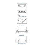 Unex Perforated Insulating Cable Tray 60x75 U23X Grey