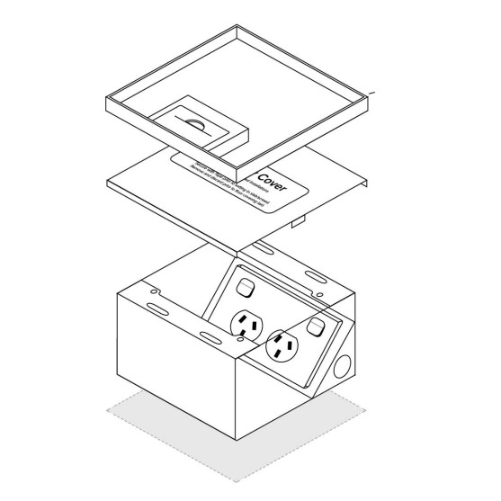 Unex End Cover U23X | Cableaway