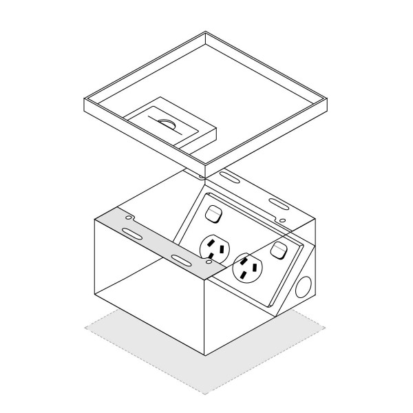 Unex Divider 60mm U23X | Cableaway